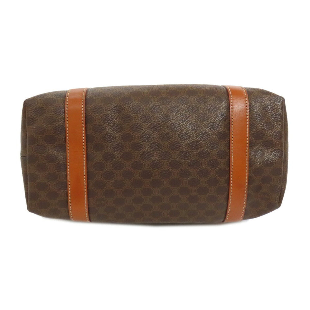 Celine Macadam Leather Brown Tote Bag - Picture 4 of 11